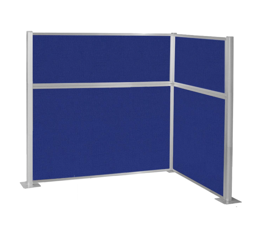 Hush Panel L-Shaped Cubicle