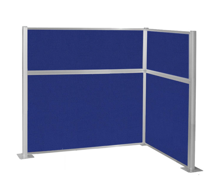 Hush Panel L-Shaped Cubicle