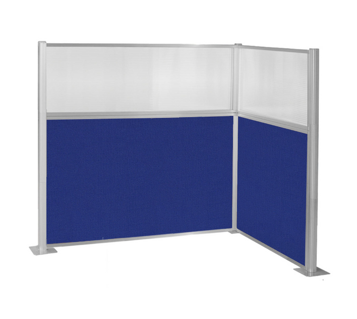 Hush Panel L-Shaped Cubicle