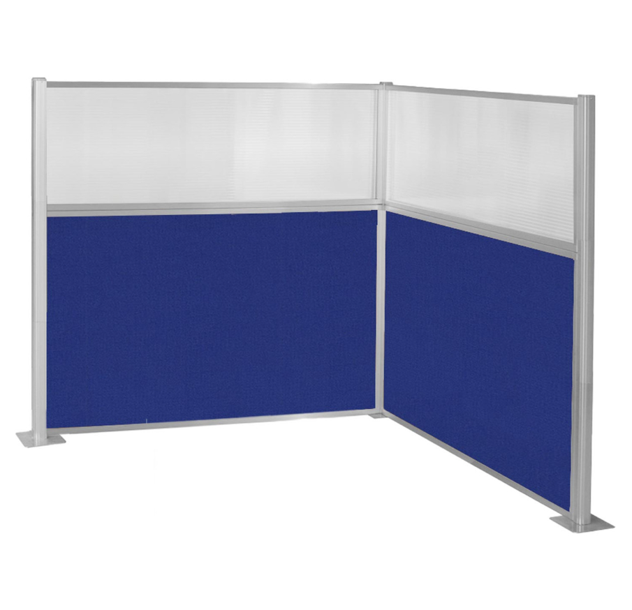 Hush Panel L-Shaped Cubicle