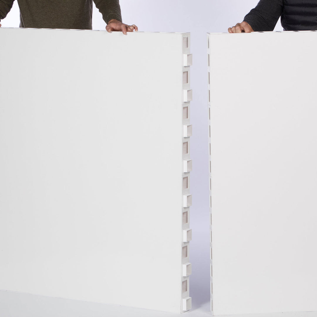H-shaped Office Cubicle