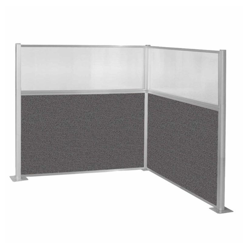 Hush Panel L-Shaped Cubicle