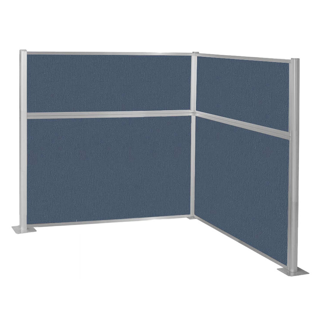 Hush Panel L-Shaped Cubicle