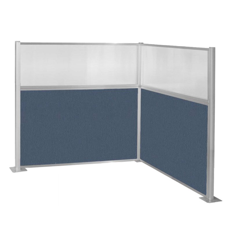 Hush Panel L-Shaped Cubicle