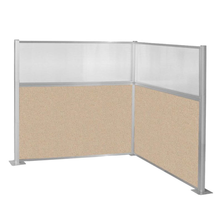 Hush Panel L-Shaped Cubicle