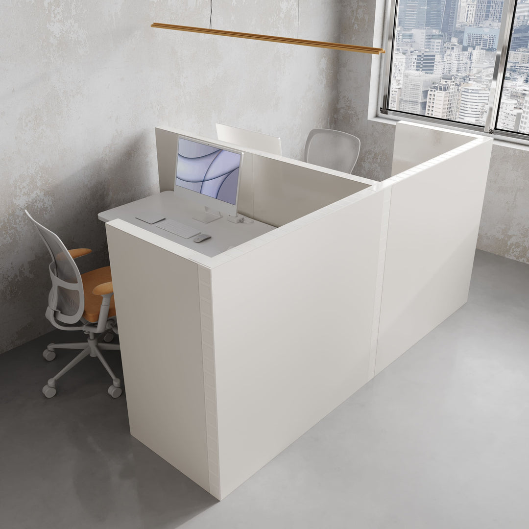 T-shaped Office Cubicle