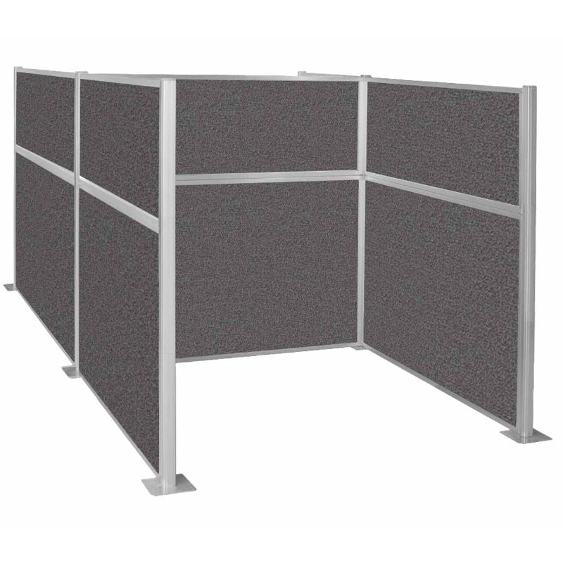 Hush Panel H-Shaped Cubicle