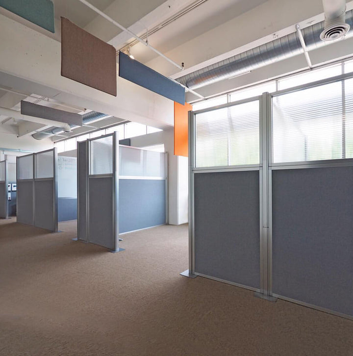 Hush Panel L-Shaped Cubicle