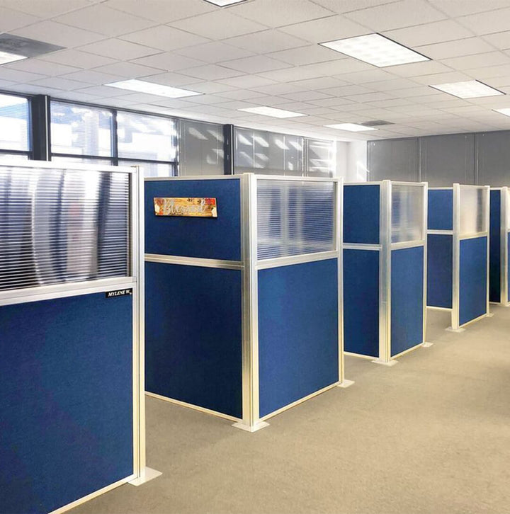 Hush Panel L-Shaped Cubicle