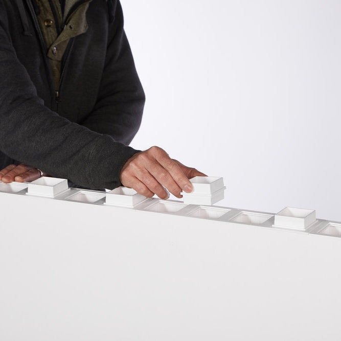 L-Shaped Partition Room Divider