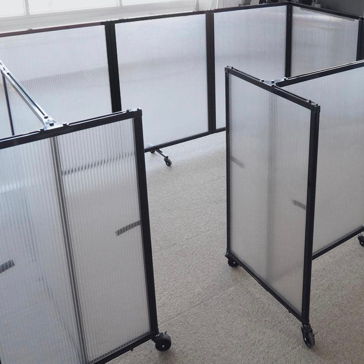 Polycarbonate 360 Folding Portable Partition